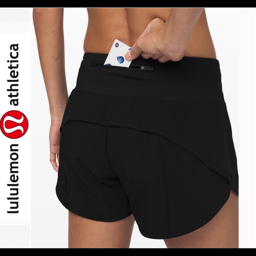 Lululemon Speed Up Shorts - Black